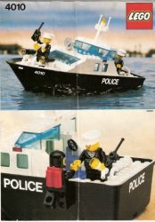 Lego 4010 - Police Rescue Boat 