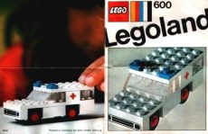 Lego 600 - Ambulance 
