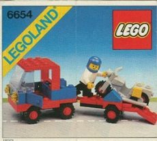 Lego 6654 - Motorcycle Transport 