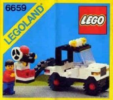 Lego 6659 - T.V. Camera Crew 