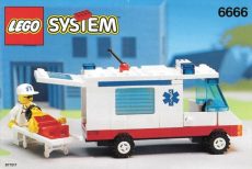 Lego 6666 - Ambulance 