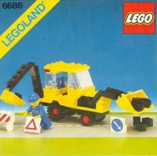 Lego 6686 - Backhoe 