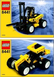 Lego 8441 - Fork Lift Truck 
