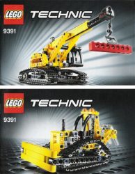 Lego 9391 - Tracked Crane 