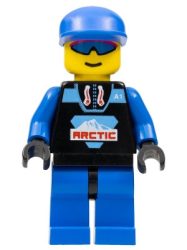 Lego arc003 - Arctic - Black, Blue Cap