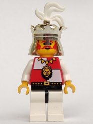 Lego cas059 - Royal Knights - King, with black/white legs 