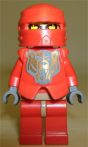   Lego cas267a - Knights Kingdom II - Santis with Gold Pattern Armor, Dark Bluish Gray Hands 
