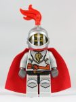   Lego cas459 - Kingdoms - Lion Knight Breastplate with Lion Head and Belt, Helmet with Fixed Grille, Cape 