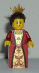 Lego cas504 - Kingdoms - Queen with Dark Brown Hair 