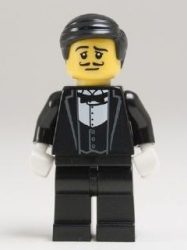 Lego col129 - Waiter 
