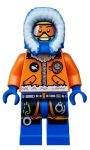 Lego cty0492 - Arctic Explorer, Male with Orange Goggles