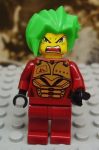 Lego exf017 - Takeshi - Dark Red Outfit 