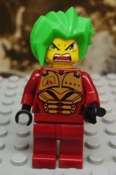 Lego exf017 - Takeshi - Dark Red Outfit 