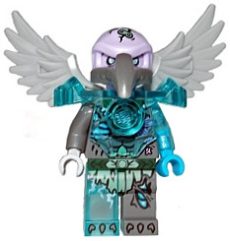 Lego loc088 - Vornon - Trans-Light Blue Heavy Armor 