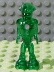   Lego mm001 - Mars Mission Alien with Marbled Glow In Dark Torso 