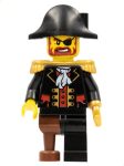 Lego pi116 - Captain Brickbeard - Plain Bicorne Hat 