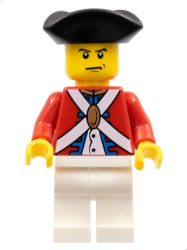 Lego pi125 - Imperial Soldier II - Officer, Scowl 