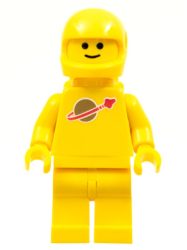 Lego sp007new - Classic Space - Yellow with Airtanks and Modern Helmet (Reissue) 